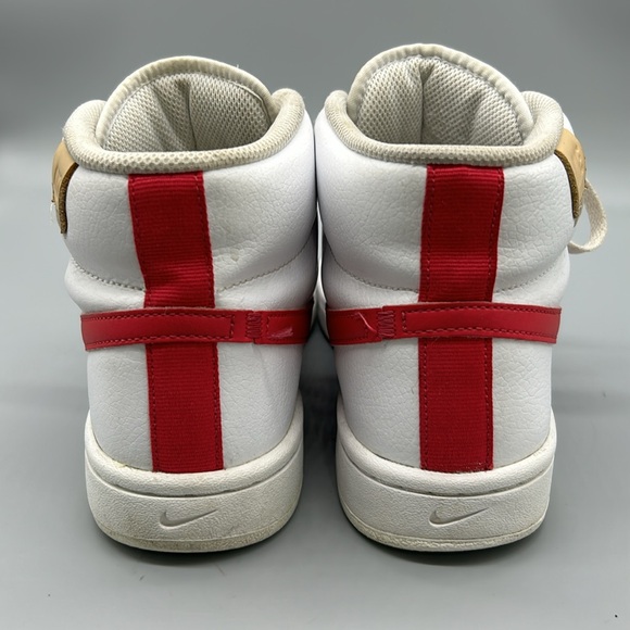 NIKE WOMENS COURT ROYALE 2 (BLAZER) MID SNEAKER WHITE/PINK💖 - Picture 5 of 10